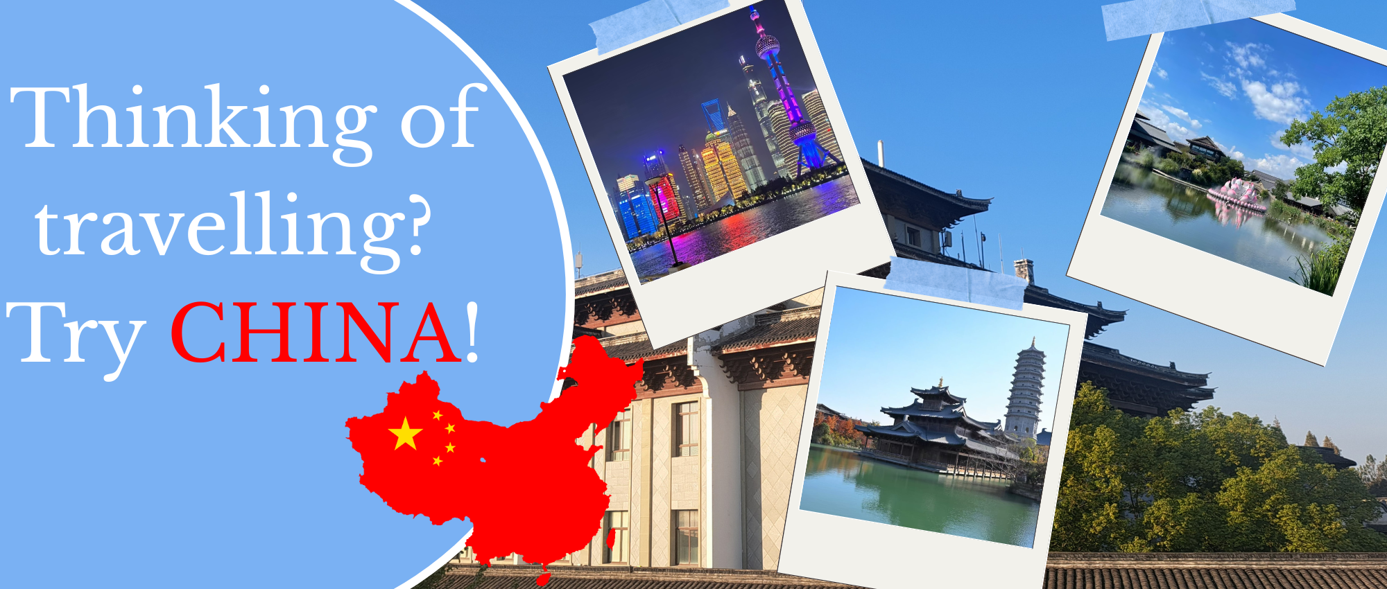 China travel banner